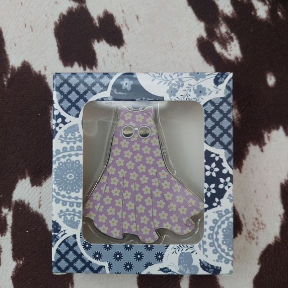 NEW TAYLOR SWIFT OFFICIAL MERCH SET OF 3 MIDNIGHTS GHOSTS XMAS ORNAMENTS - Picture 4 of 5